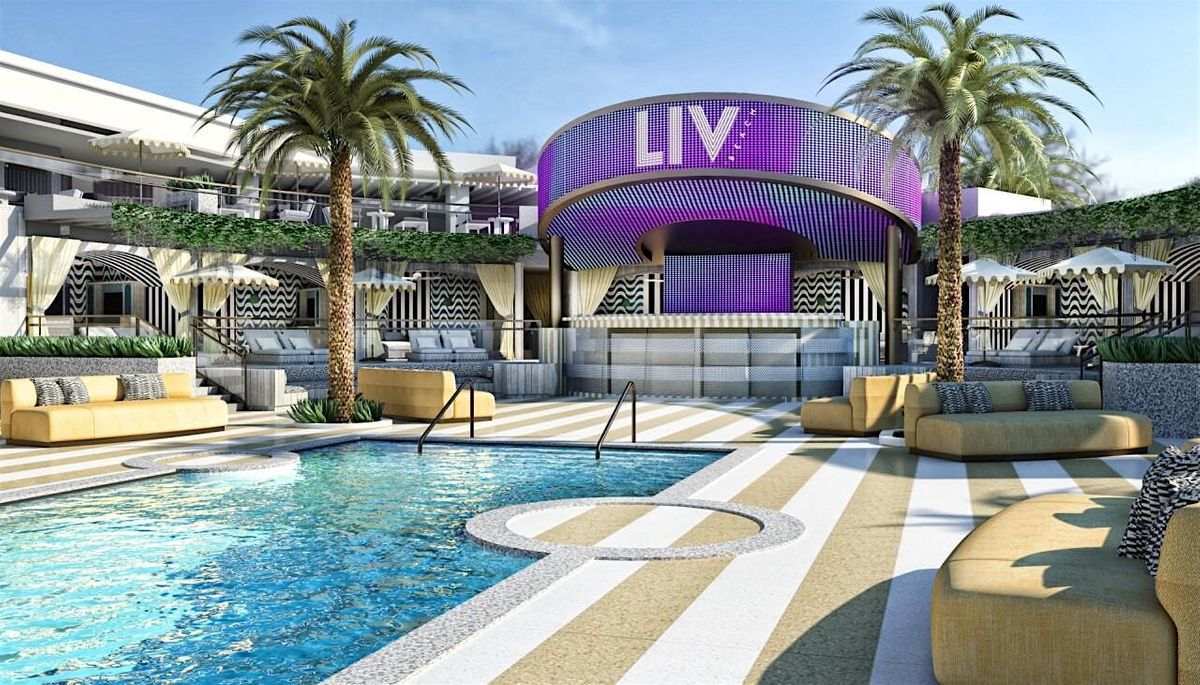 #1 pool party in Vegas. LIV Beach club