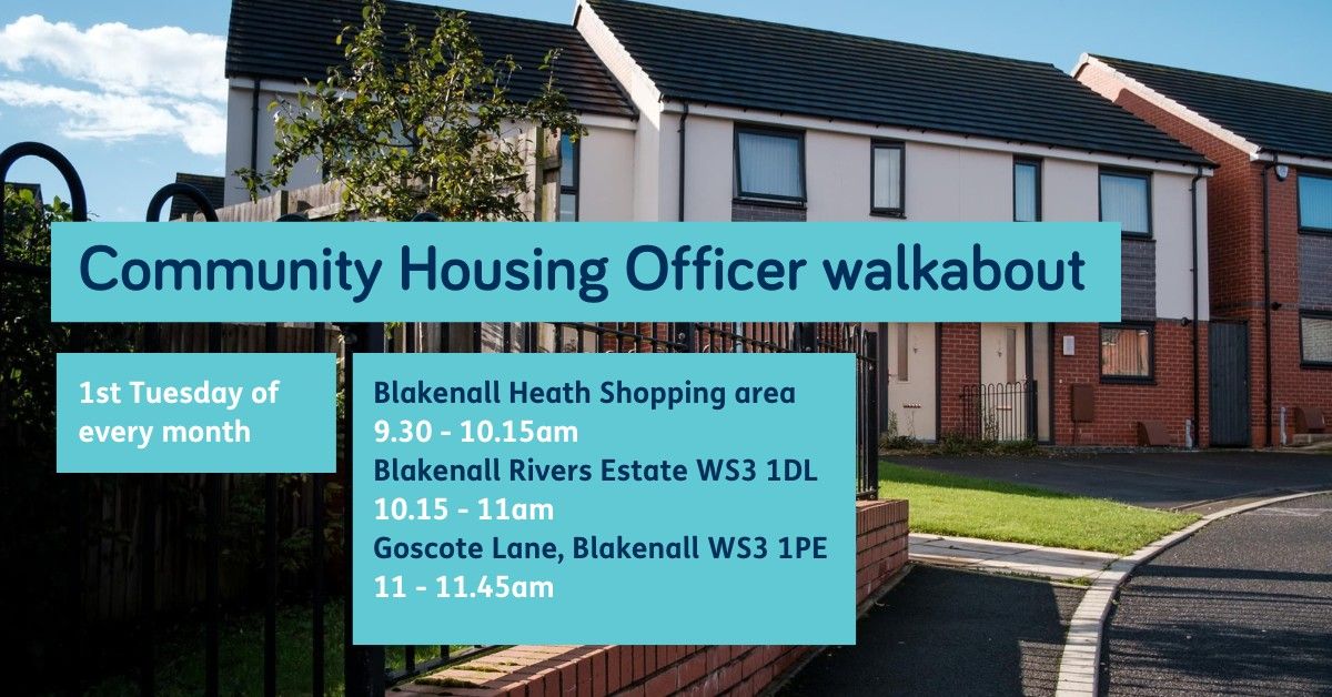 Talk to your Community Housing Officer (Blakenall)