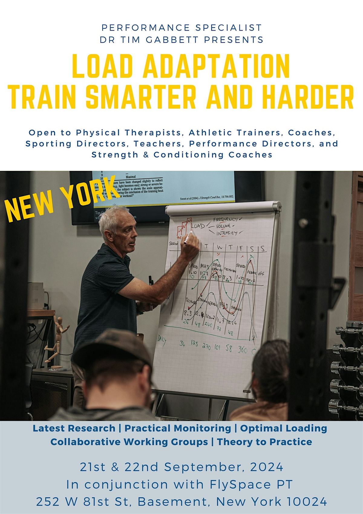 Load Adaptation - Train Smarter and Harder (New York)