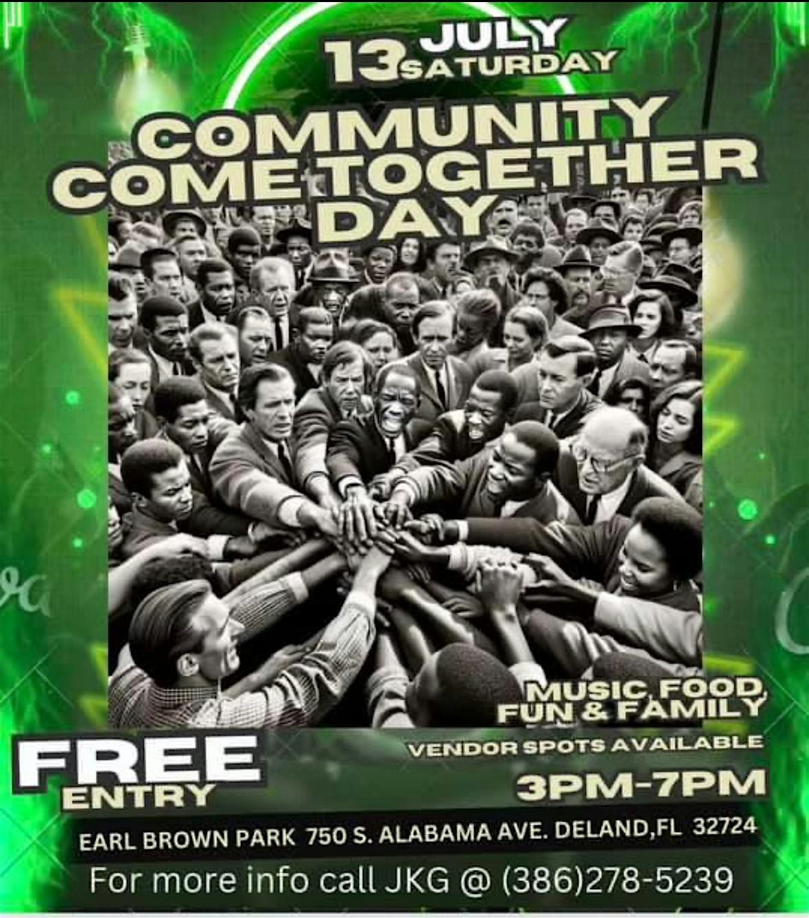 Community come together day