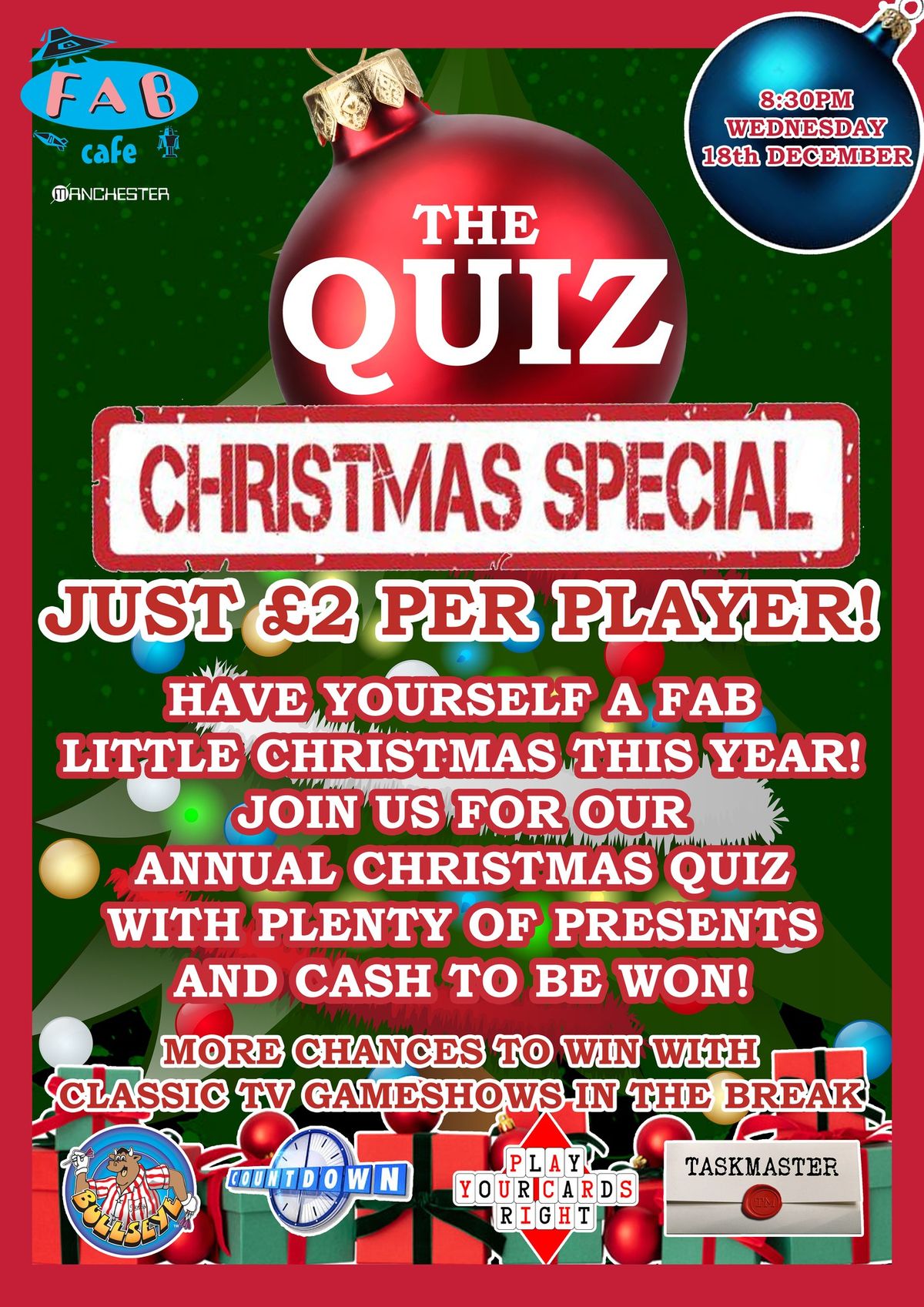 The Big Fab Christmas Quiz!