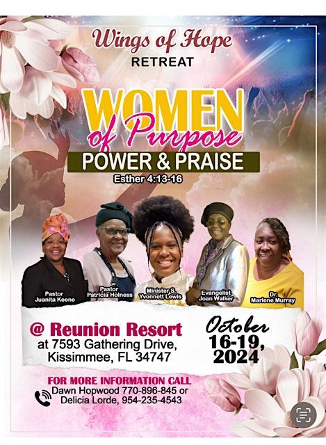 Wings of Hope Women Retreat, Inc 2024