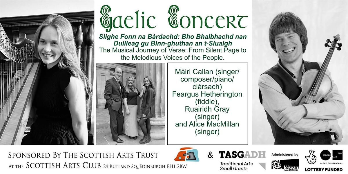 Gaelic Concert - M\u00e0iri Callan & Feargus Hetherington