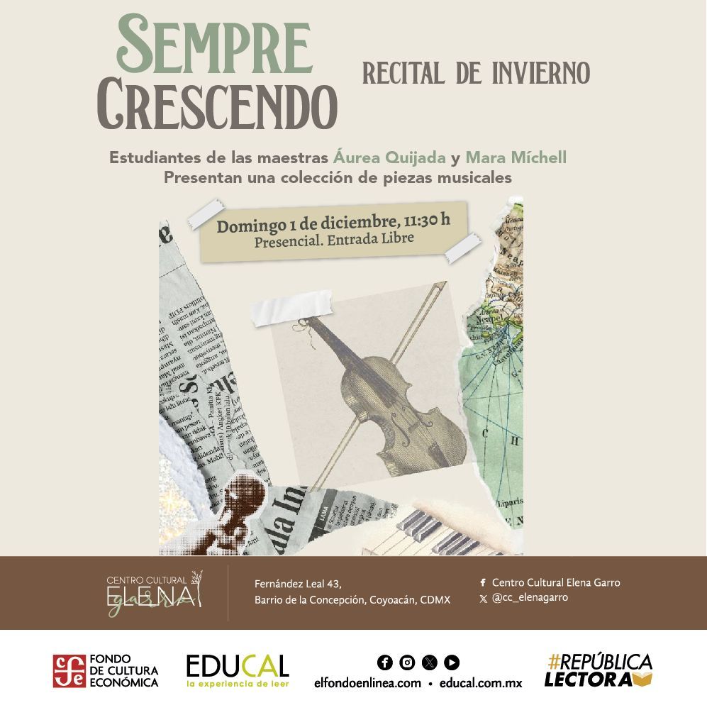 Recital de invierno "Sempre Crescendo".