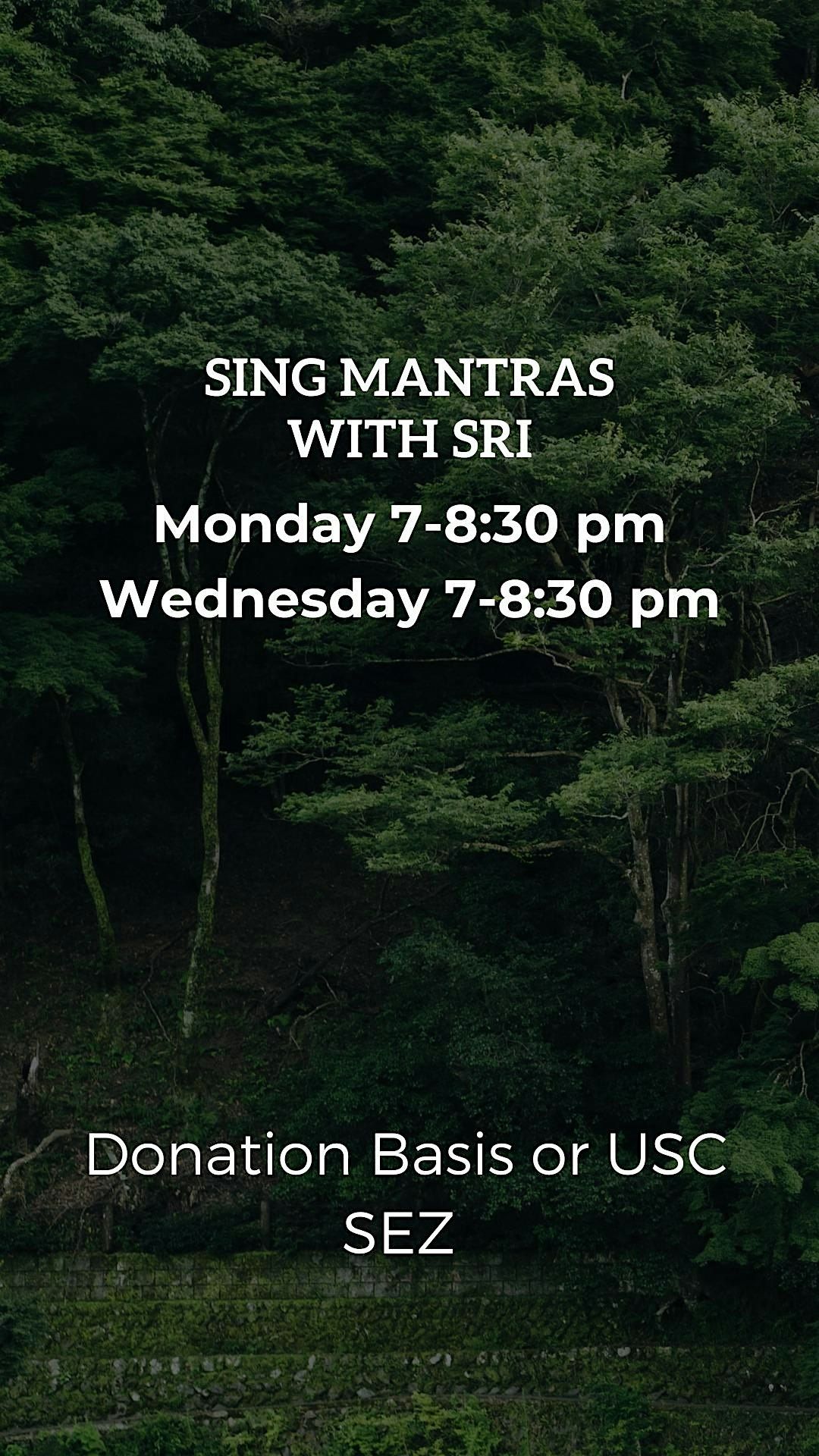 Mantra Singing & Community Gathering with Sri