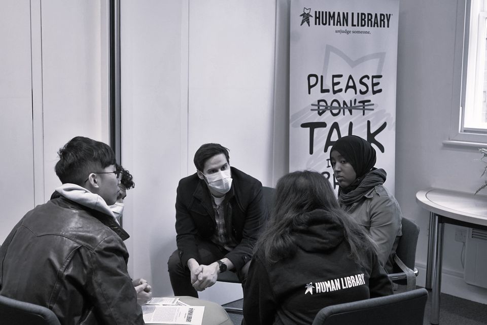 Human Library at Buddha Hut, Plymouth