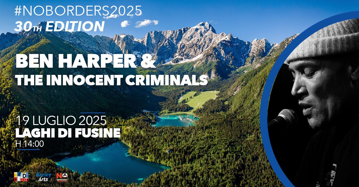 BEN HARPER & THE INNOCENT CRIMINALS at No Borders Music Festival 2025 - Laghi di Fusine