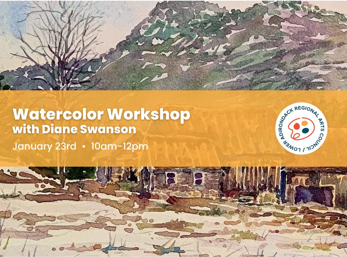 Watercolor Workshop with Diane Swanson