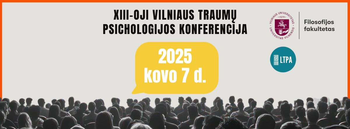 XIII-oji Vilniaus traum\u0173 psichologijos konferencija