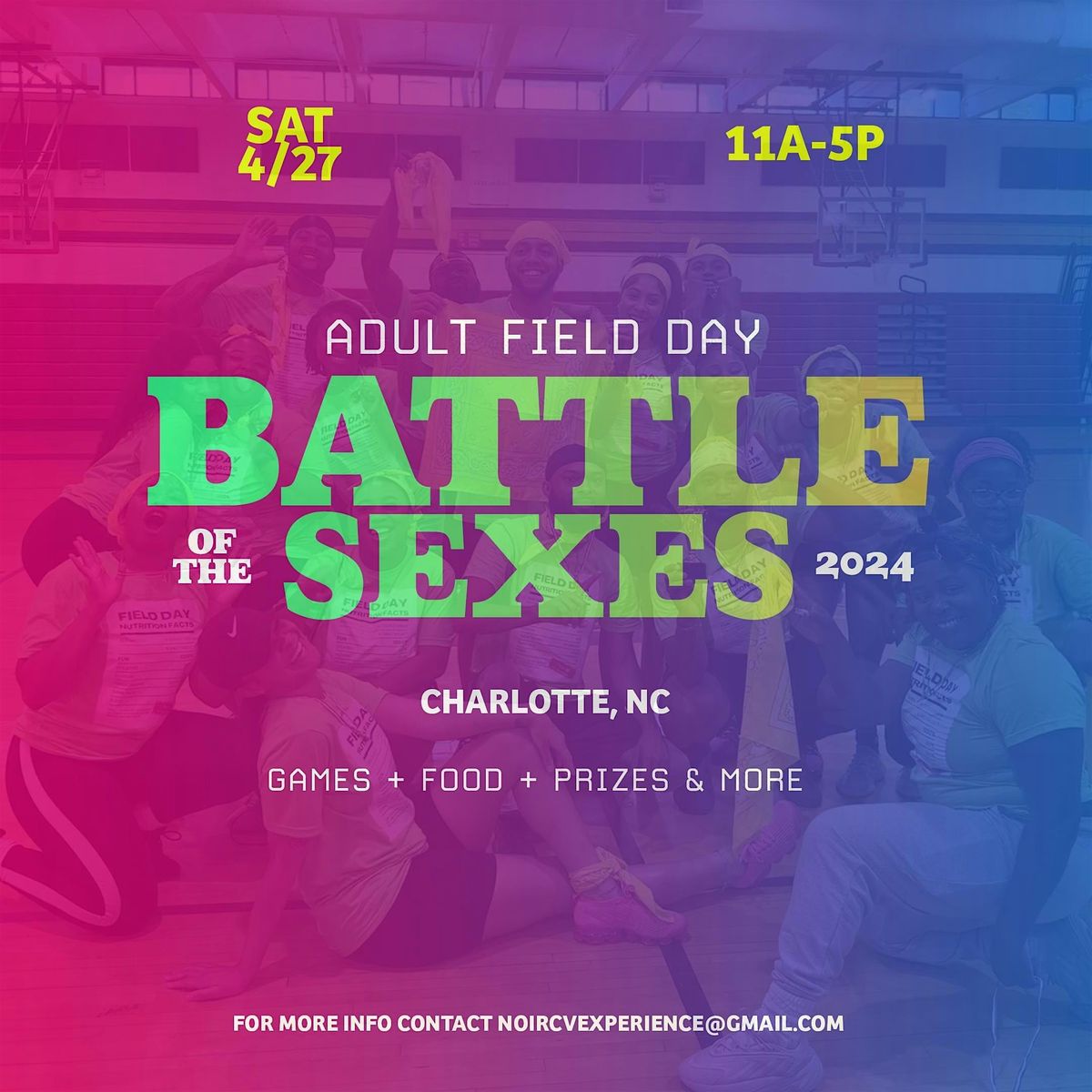 Adult Field Day - Battle of the Sexes