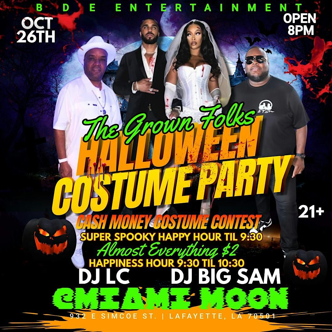 The Grown Folks Halloween Costume Party