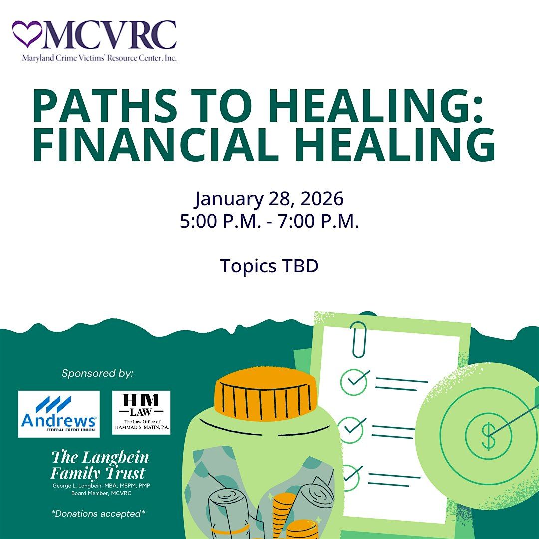Paths to Healing: Financial Healing