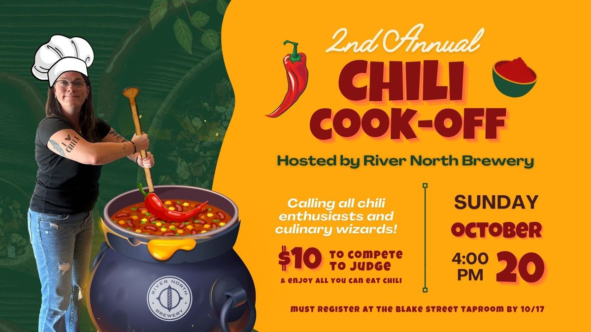 2nd Annual Chili Cook Off at River North Brewery!