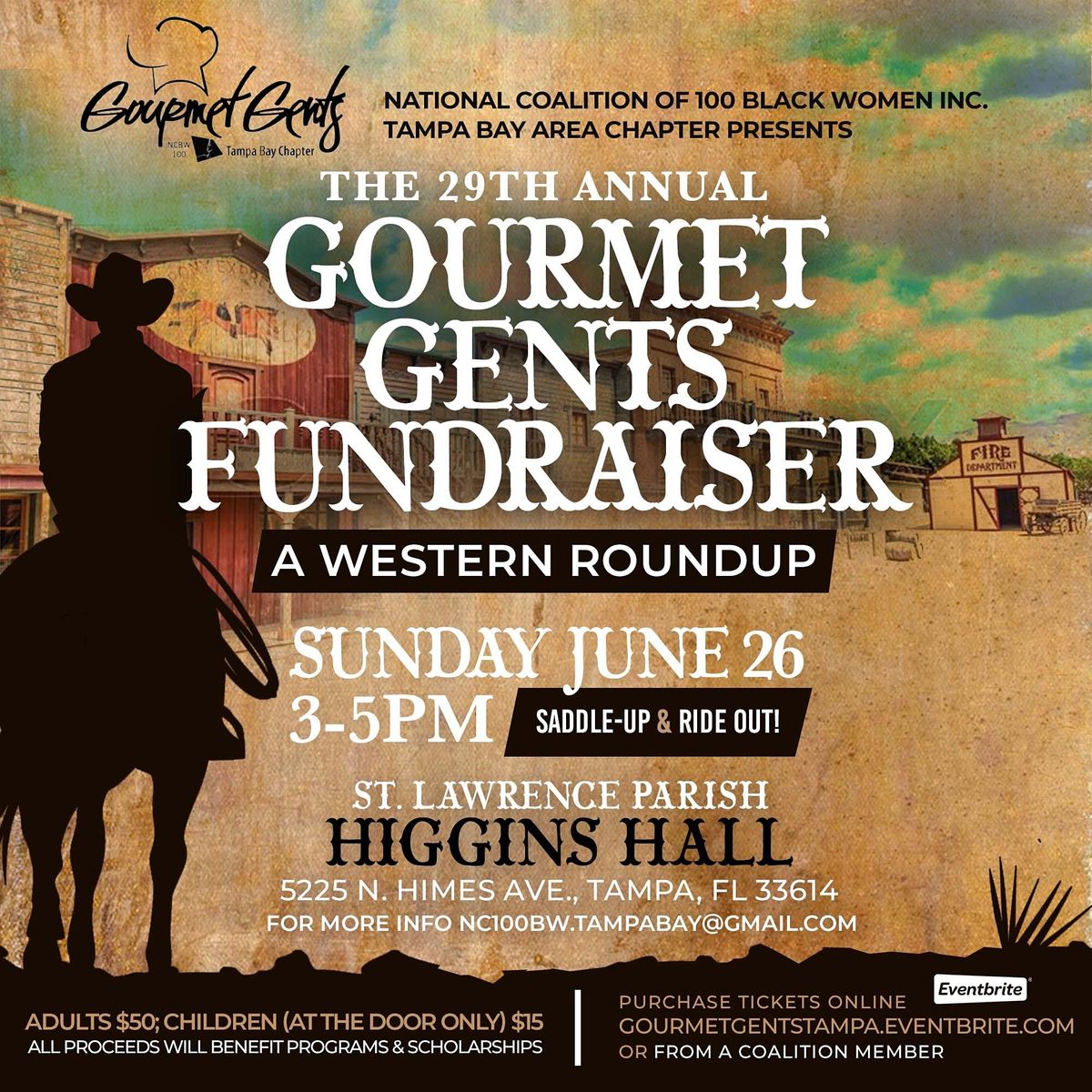 28th Annual Gourmet Gents Premier Scholarship Fundraiser