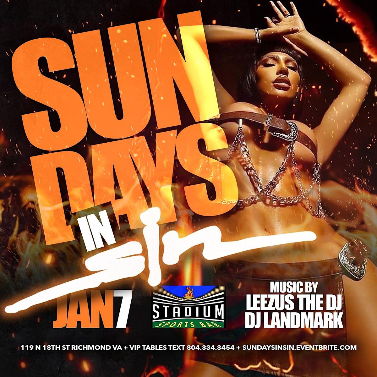 Sundays In Sin @ Stadium Sports Bar