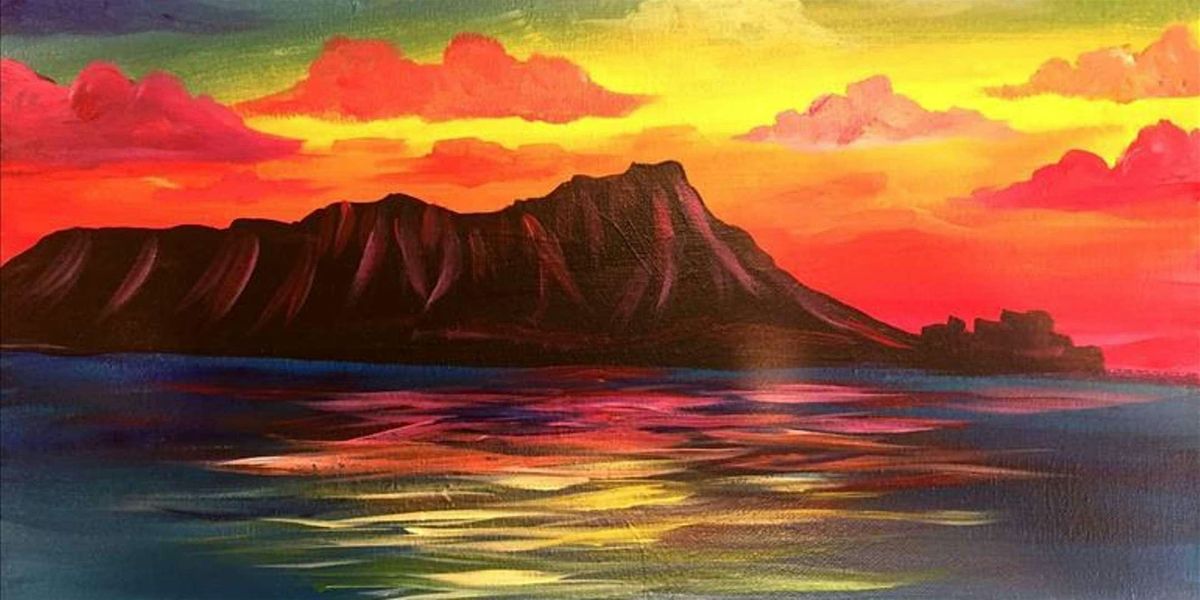 A Blooming Sunset - Paint and Sip by Classpop!\u2122