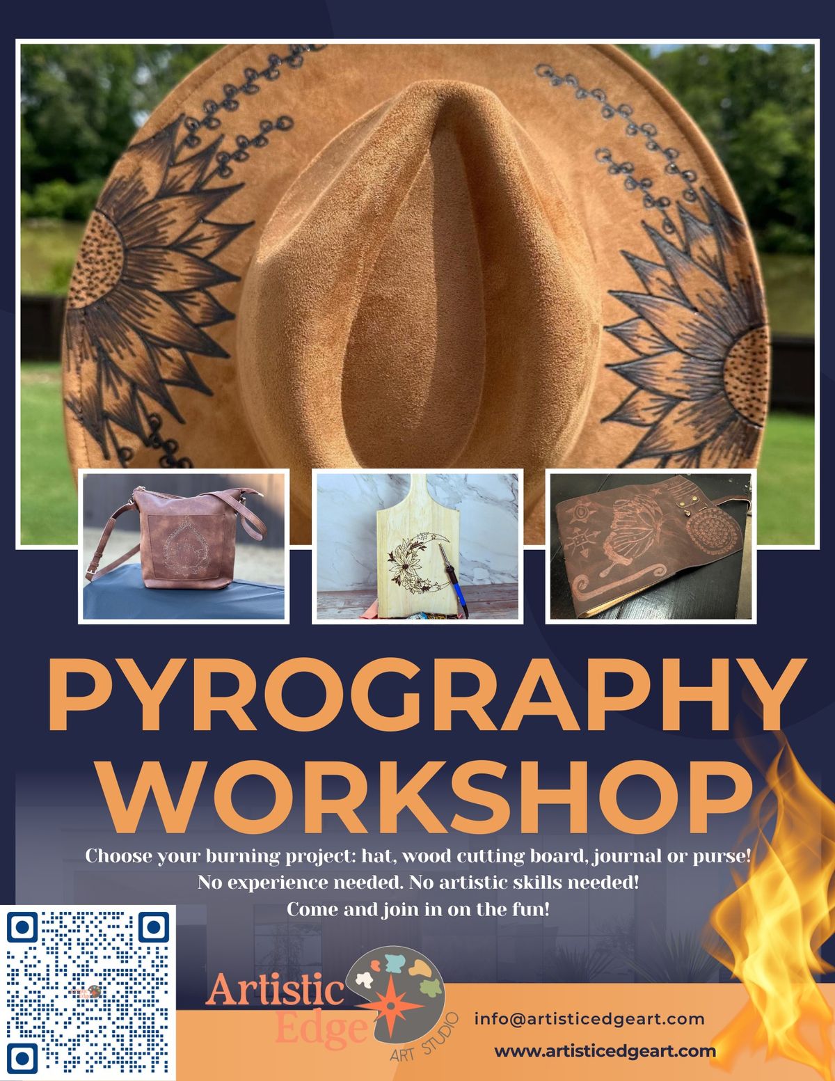 Pyrography Workshop - Savannah