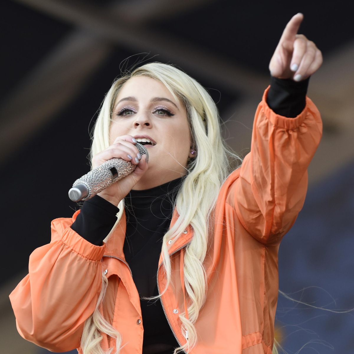 Meghan Trainor with Icona Pop and Ryan Trainor