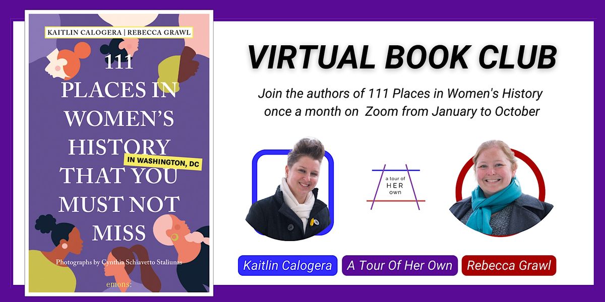 Virtual Book Club: 111 Places in Women's History (September)