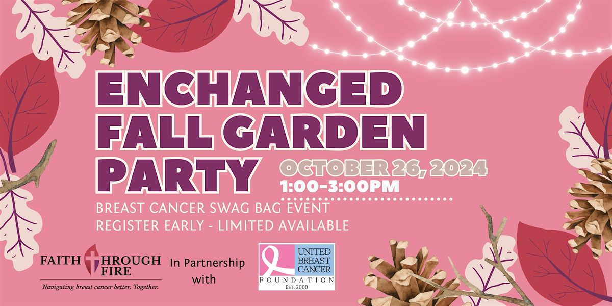 Enchanted Fall Garden Swag Bag Event