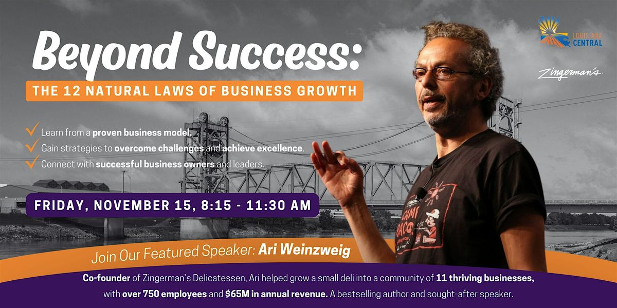 Beyond Success: The 12 Natural Laws of Business Growth