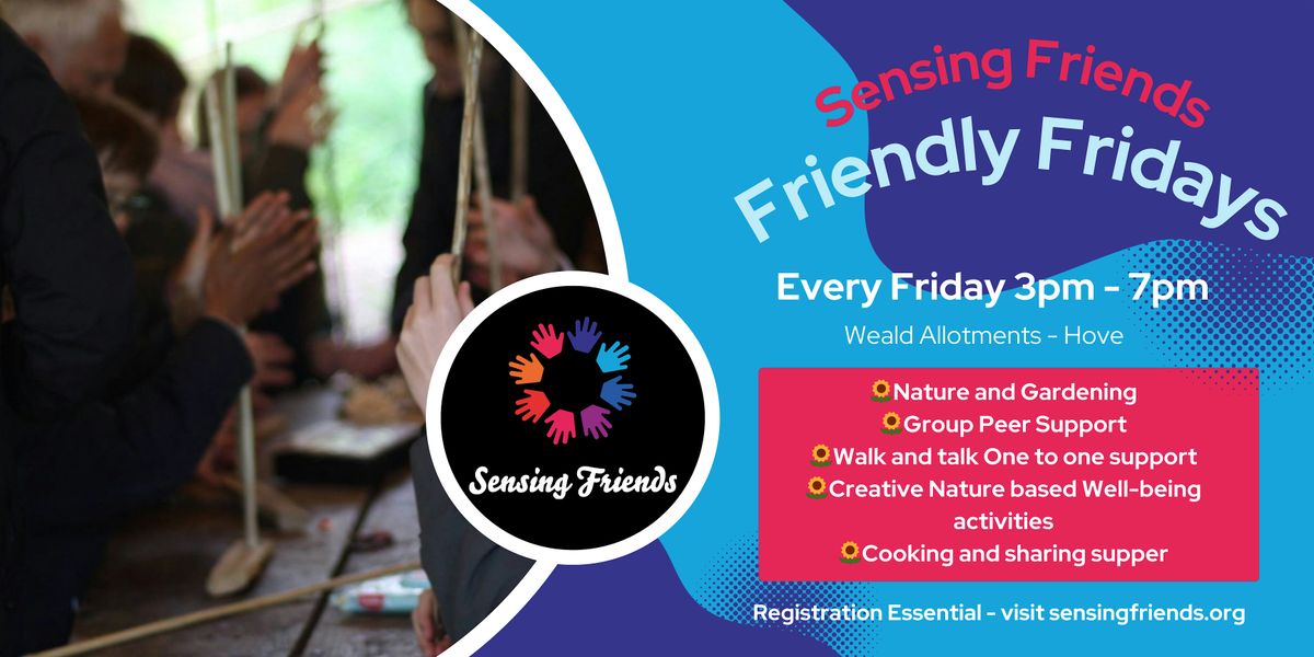 Sensing Friends - Friendly Fridays Drop in Group