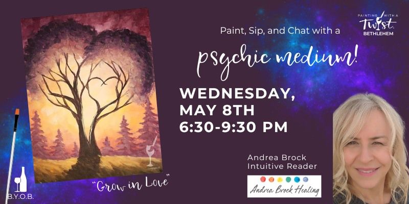 Paint Night with Psychic Reader Andrea Brock!