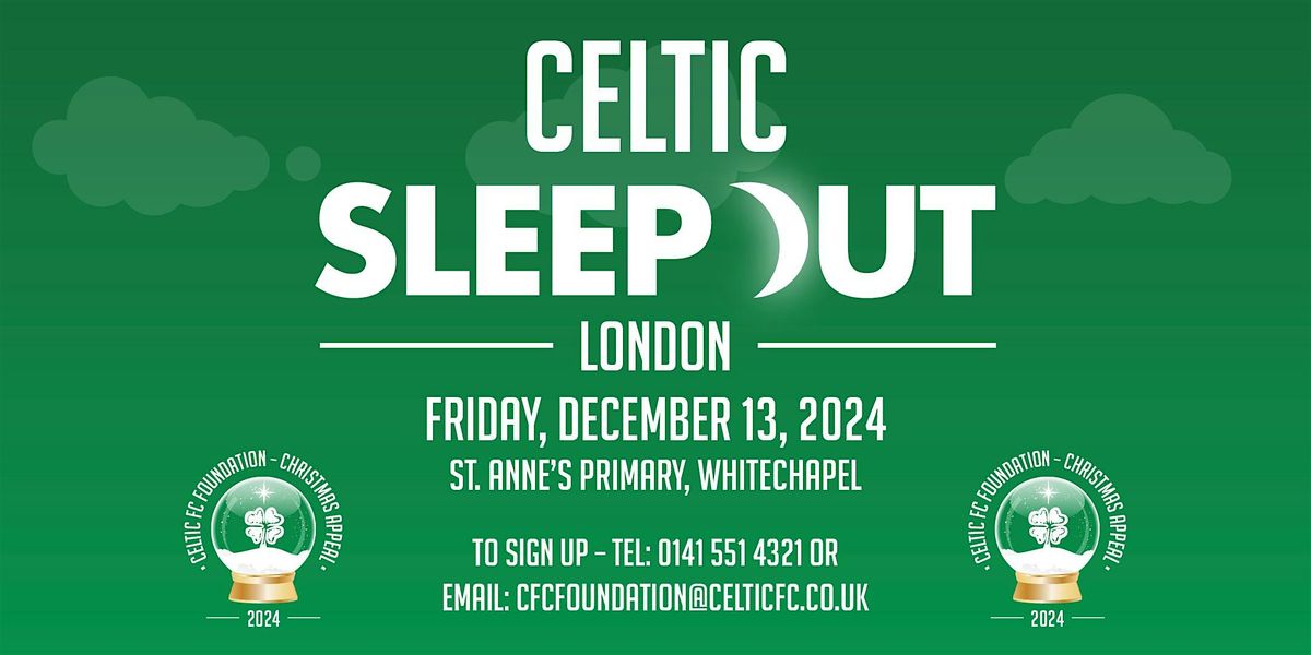 Celtic Sleep Out, London 2024