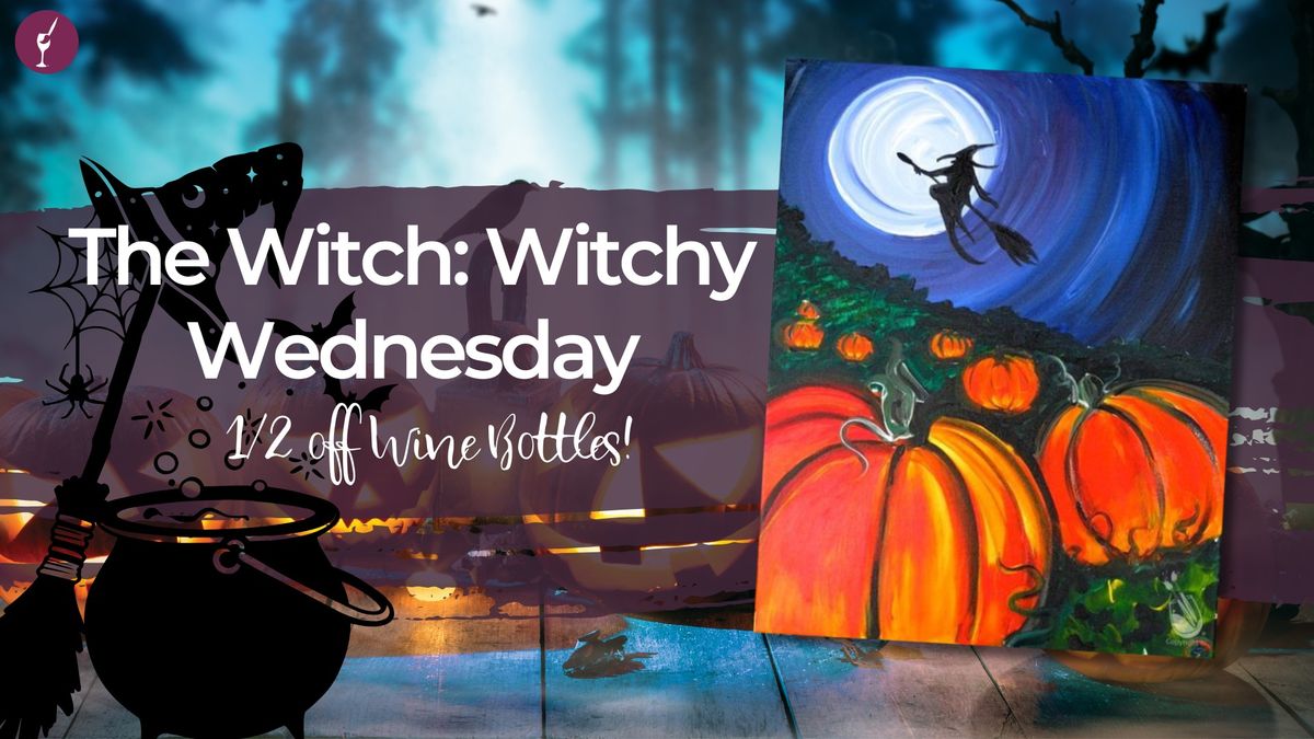 The Witch: Witchy Wednesday 1\/2 Wine Bottles!