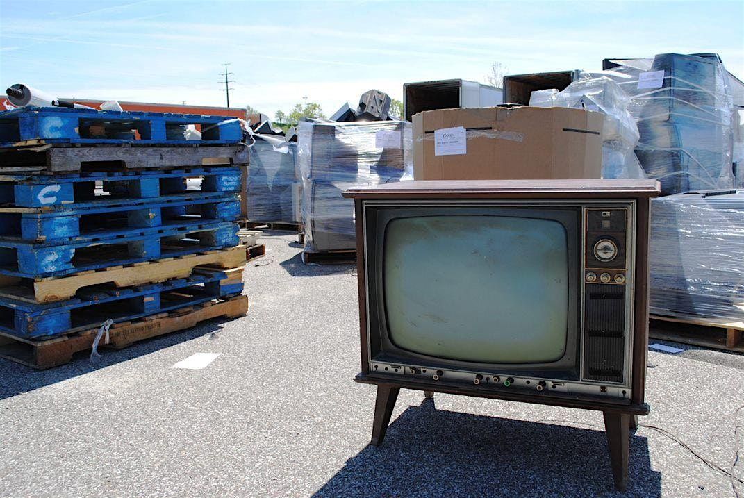 Electronic Recycling Collection in Delaware County at Rose Tree Park