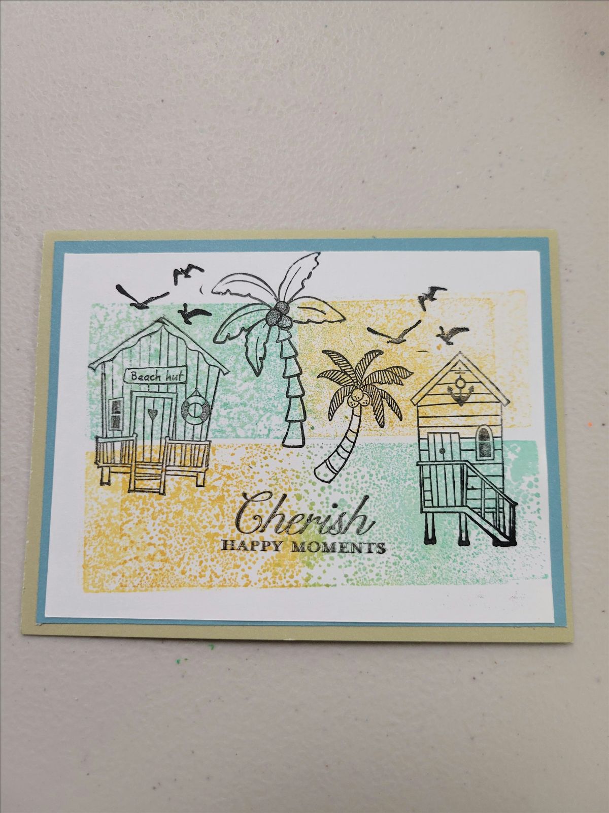 Freebird Shoppe Workshoppe Greeting Card, Cardmaking, Paper Craft