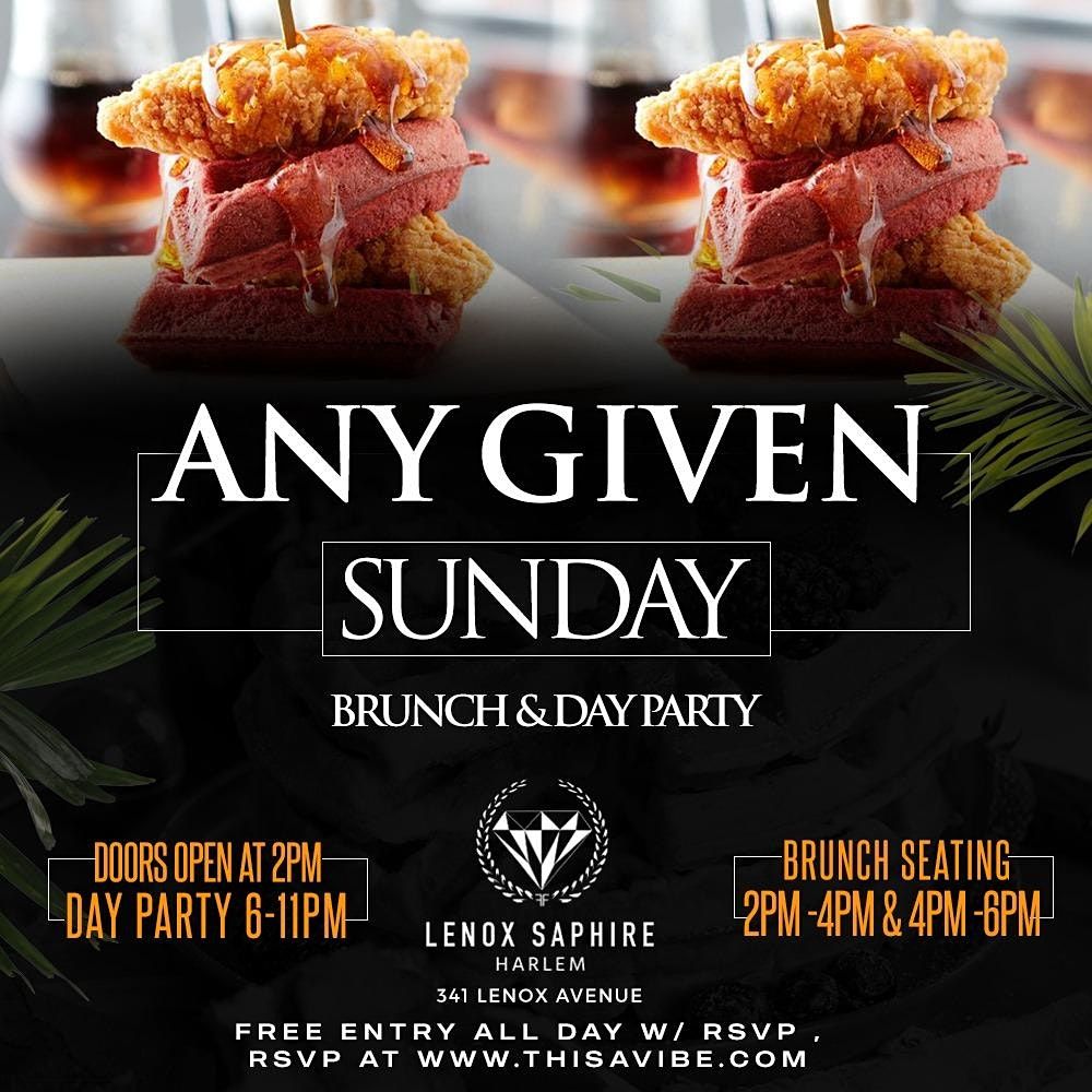 Anygiven Sunday Brunch & Day Party