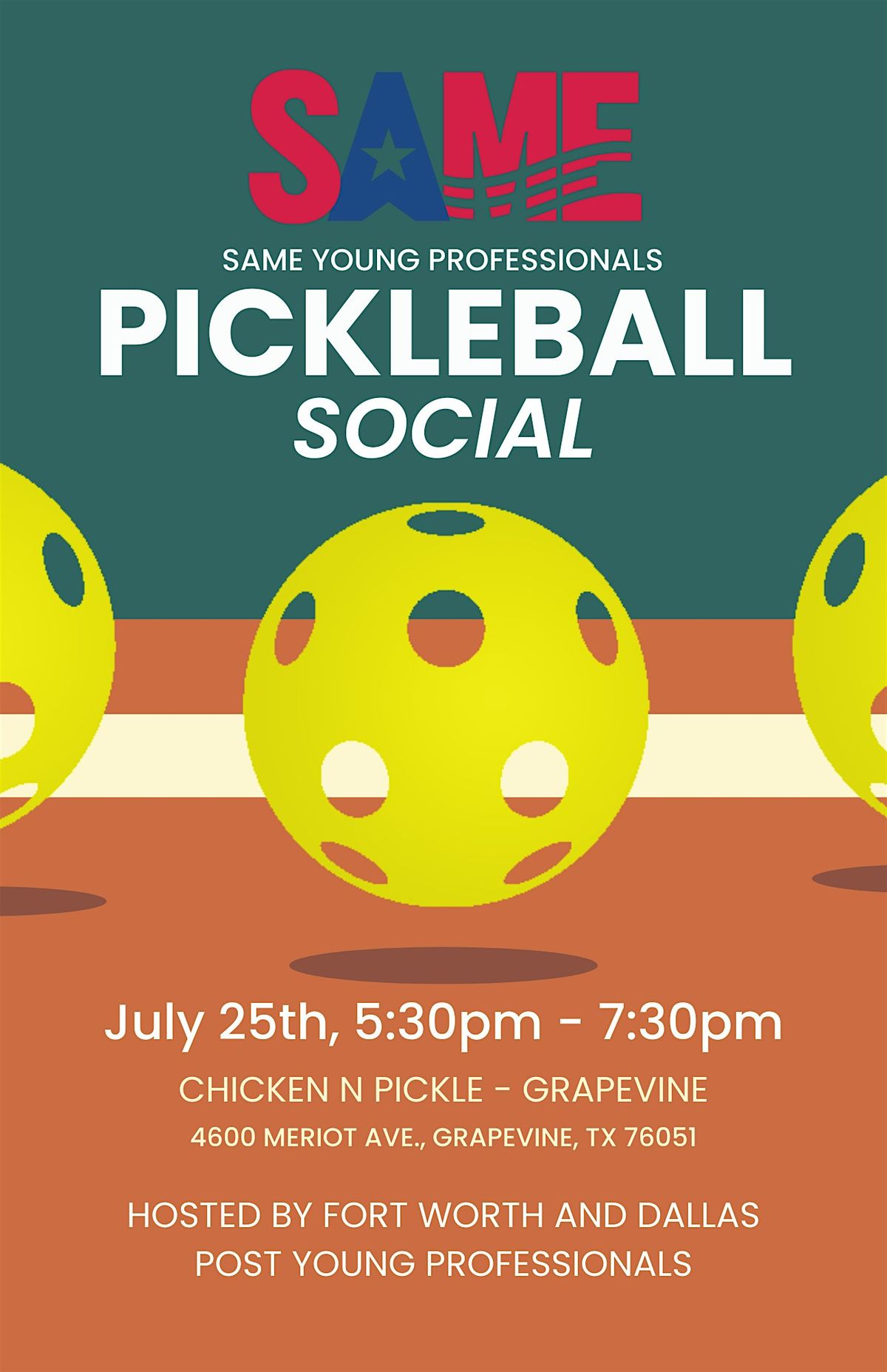 SAME Young Professional Pickleball Social - July 25, 2024