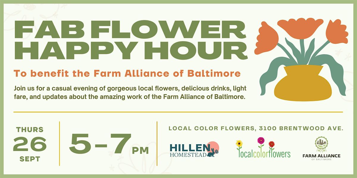 FAB Flower Power Happy Hour