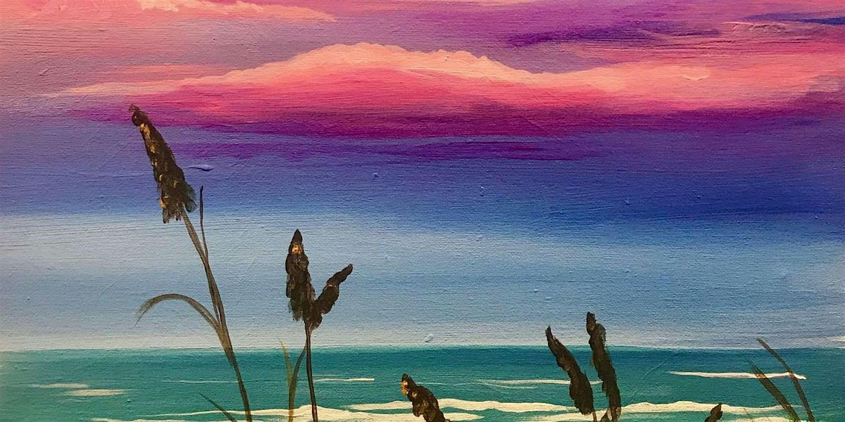 Twilight Walk on the Beach - Paint and Sip by Classpop!\u2122