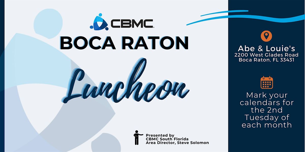 CBMC Boca Raton Lunch