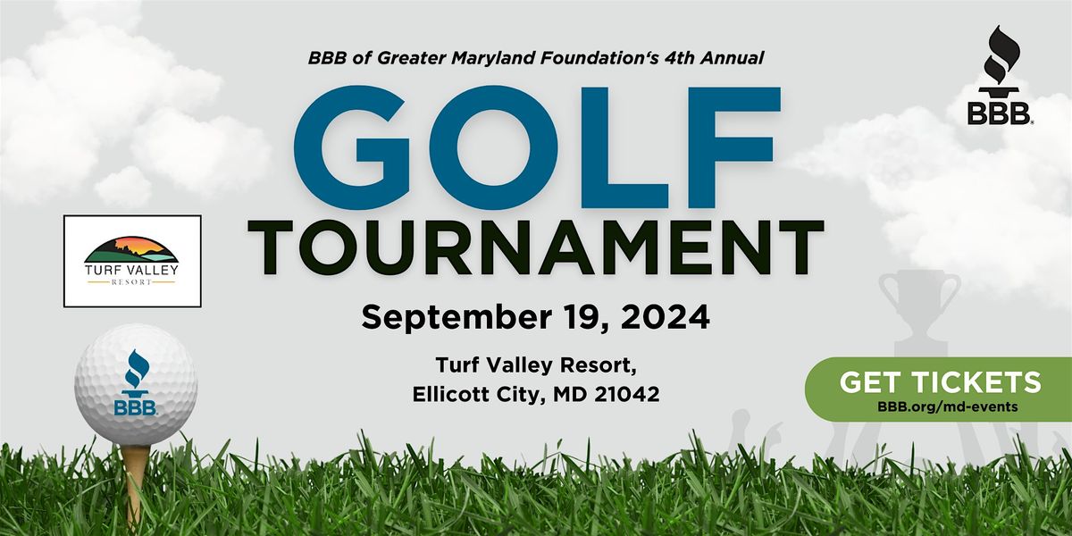 BBB of Greater Maryland Foundation's  2024 Golf Tournament