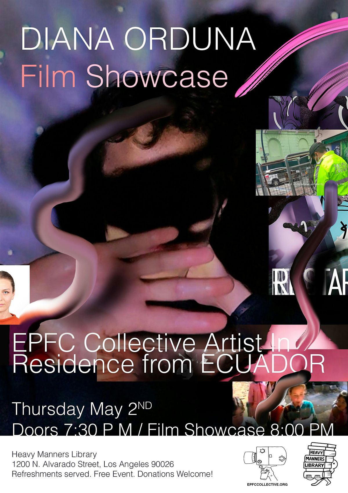 EPFC Presents: A Night of Films by Diana Orduna