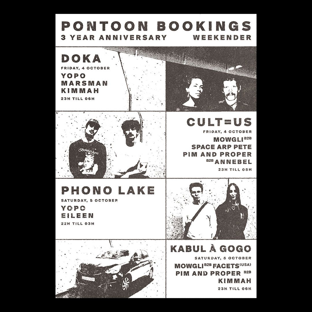 Pontoon 3-Year Anniversary with Mowgli, Facets, Pim and Proper & kimmah