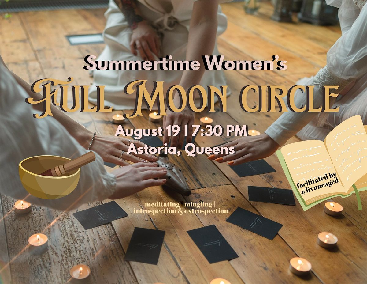 Women's Summer Full Moon Circle