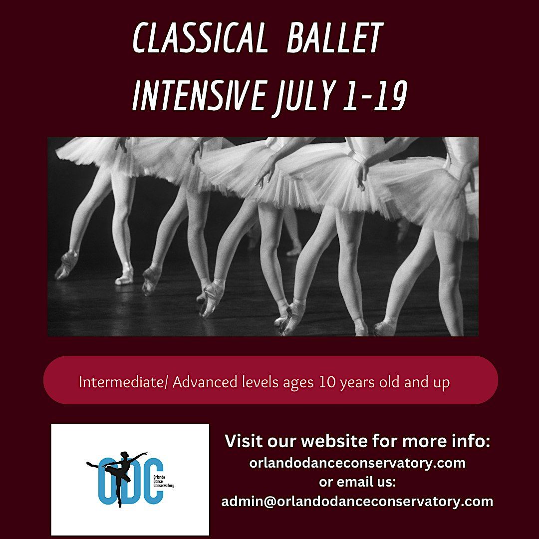 Classical Ballet Intensive by Orlando Dance Conservatory