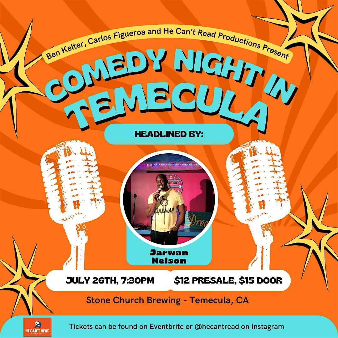 Comedy Night in Temecula