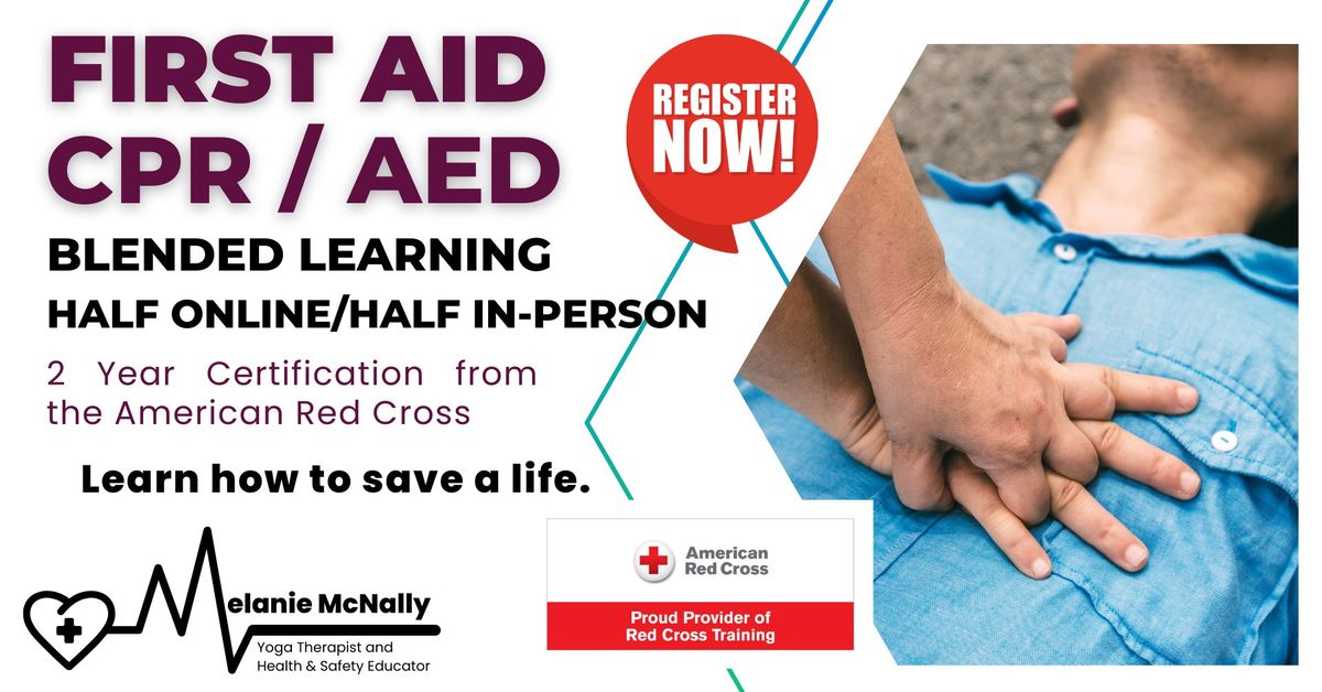 Blended Learning First Aid CPR & AED Training