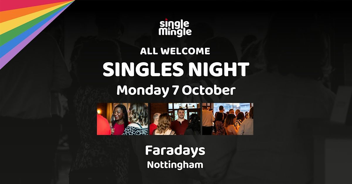 Singles Night at Faradays Nottingham (ALL WELCOME)