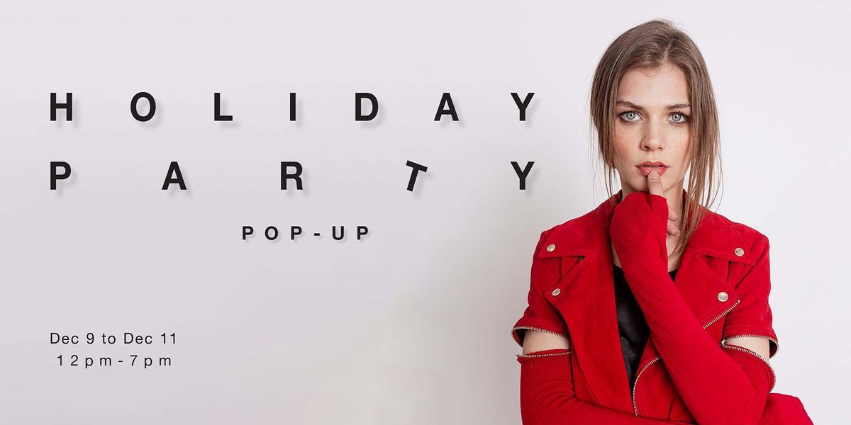 Holiday Party Pop-up