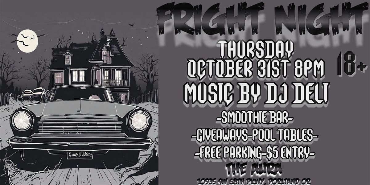 Fright Night Halloween Party 18+