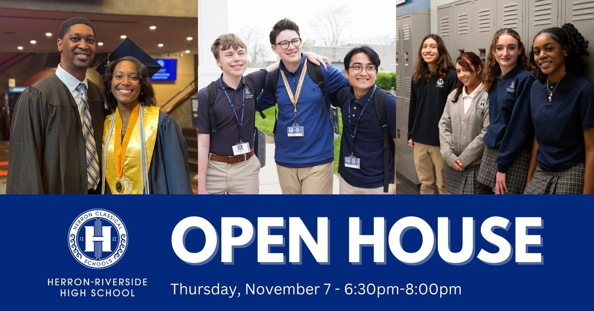 Herron-Riverside High School Fall Open House