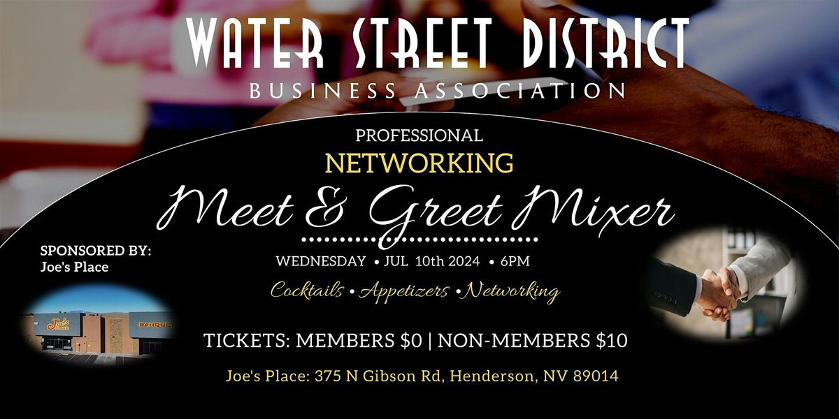 WSDBA  July Mixer