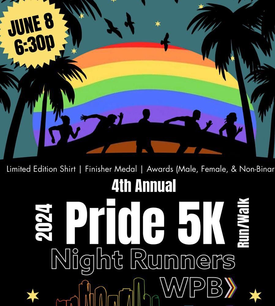 RSVP through SweatPals: 4th Annual Pride 5K Run\/Walk