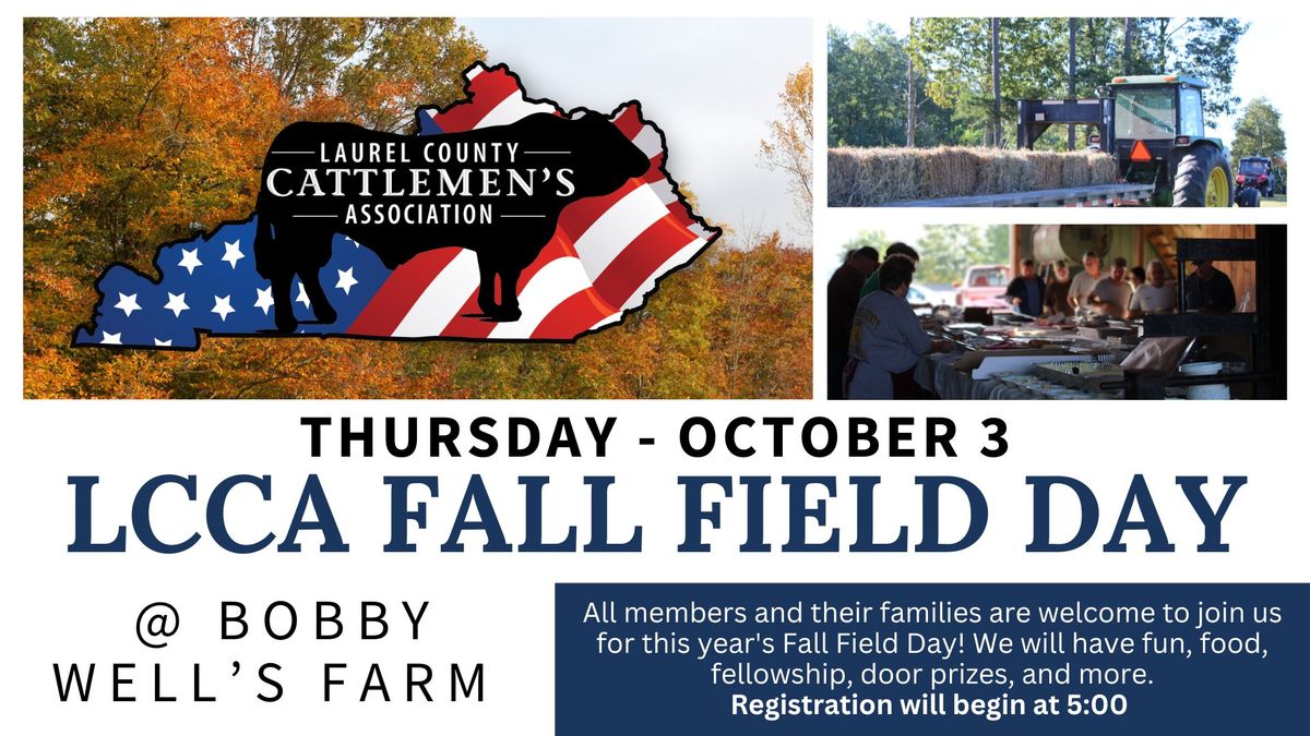 Laurel County Cattlemen's Fall Field Day